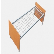 Кровать метал. (спинки ЛДСП)